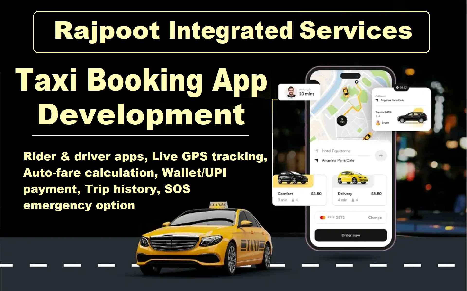 Taxi Booking App Development